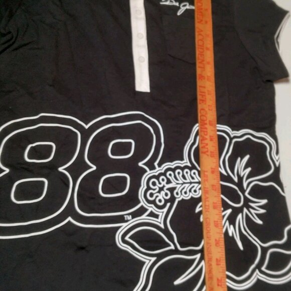 NASCAR Chase Authentics Dale Jarrett Polo Shirt Medium Vintage Y2K Race Racing - Picture 5 of 16